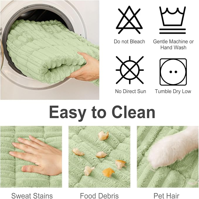 Couch Cover for Dogs, Washable Non Slip Plush Flannel Sofa Protector | Thick - Image 7