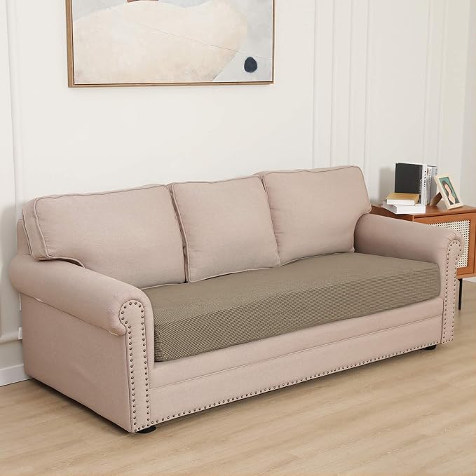Easy-Going Stretch 1 Piece Couch Cushion Cover - Image 2