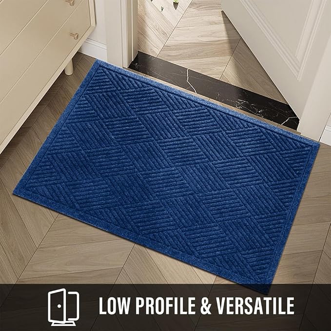 Sturdy Front Door Mat, Absorbent Muddy Dirt Resist Welcome Door Mats Outdoor - Image 6