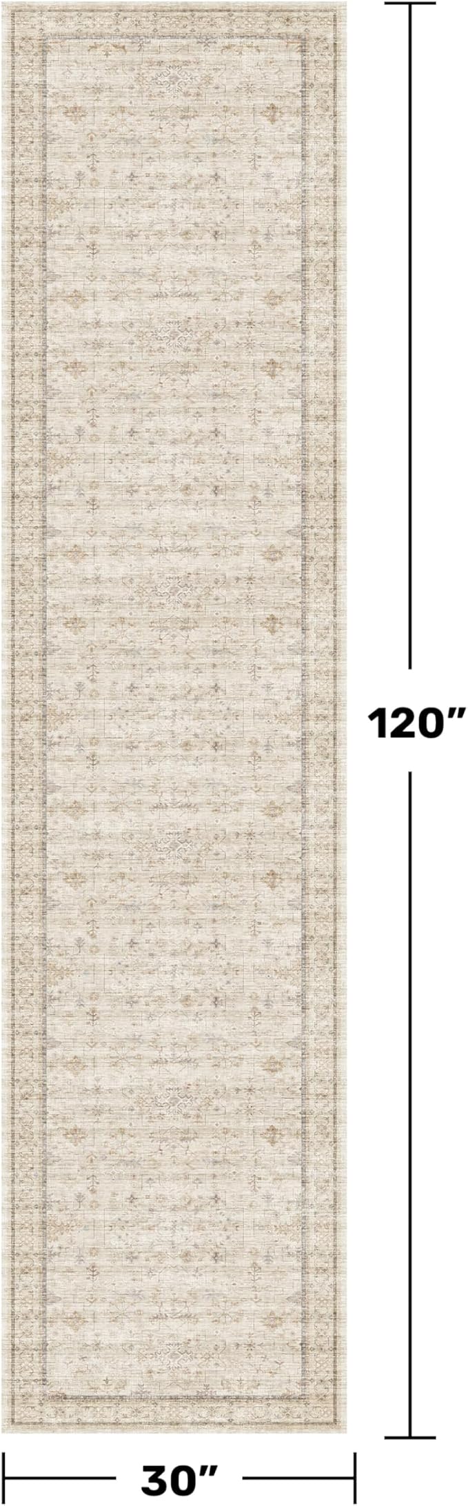 2'6"x10' Extra Long Runner Rugs - Image 2