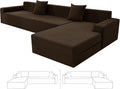 ZNSAYOTX Sectional Couch Covers, Stretch Jacquard Slipcovers by ZNSAYOTX