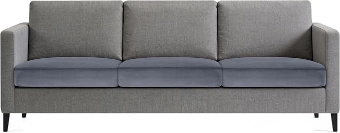Hokway Velvet Couch Cushion Covers Water Resistant Seat Covers Stretch Sofa - Image 9