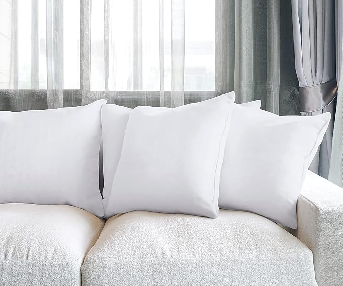Utopia Bedding Throw Pillows – 20 x 20 Inches Down Alternative Pillows - Image 4