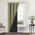 Yakamok Sage Blackout Curtains 96 Inches Long by Yakamok