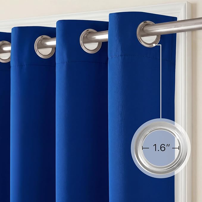 NICETOWN Thermal Insulated Grommet Room Darkening Curtains/Draperies/Panels - Image 5