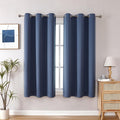 ChrisDowa Blackout Curtains for Bedroom and Living Room 63 Inches Long | 2 by ChrisDowa