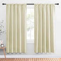 NICETOWN Living Room Curtains, Home Decorations Thermal Insulated Solid Rod by NICETOWN