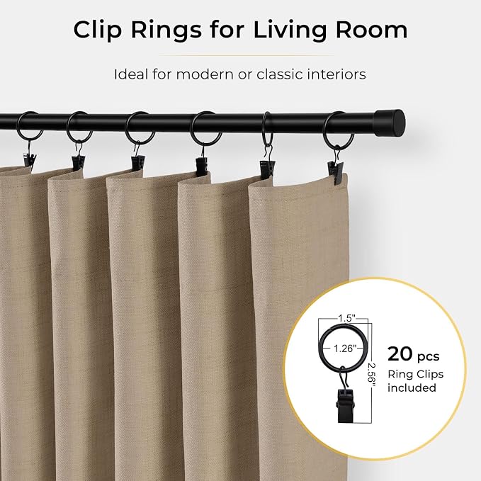 INOVADAY 100% Blackout Curtains - Image 5