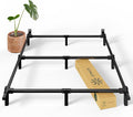 ZINUS 7 Inch Compack® Metal Bed Frame, Support Bed Frame for Box Spring and Mattress Set, Black, Full
