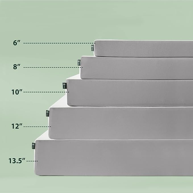 ZINUS 10 Inch Queen Cooling Essential Foam Mattress, Affordable Quality, Certified Safe Materials
