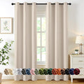 MIULEE Blackout Curtains for Bedroom 2 Panels 40 x 84 Inch Long Champagne | by MIULEE
