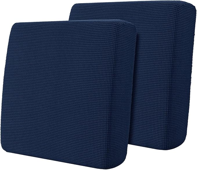 Hokway Stretch Couch Cushion Covers, 2 Piece Individual Sofa Cushion by Hokway