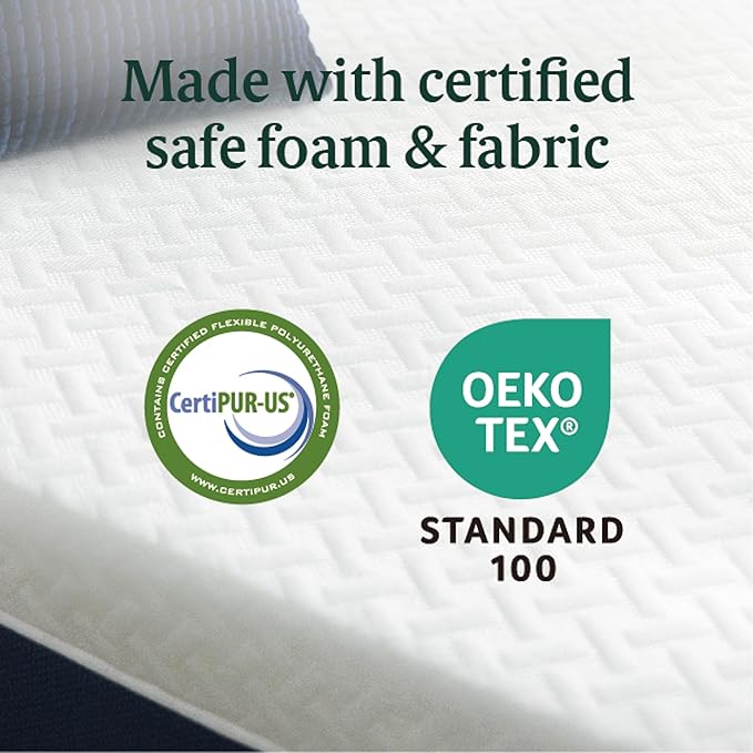 ZINUS 10 Inch Full Cooling Comfort Hybrid Mattress [New Version], Fiberglass Free, Medium Firm Feel, Motion Isolation, Certified Safe Foams & Fabric
