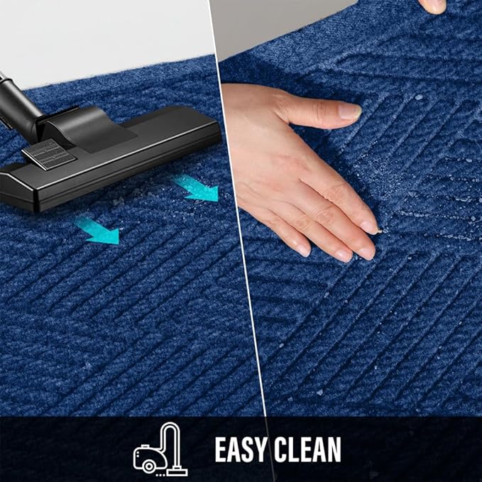 Sturdy Front Door Mat, Absorbent Muddy Dirt Resist Welcome Door Mats Outdoor - Image 7