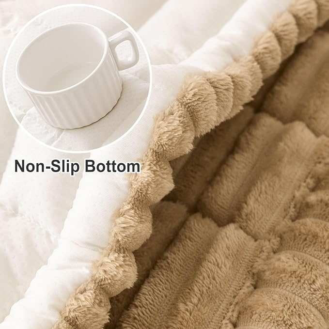 Couch Cover for Dogs, Washable Non Slip Plush Flannel Sofa Protector | Thick - Image 6