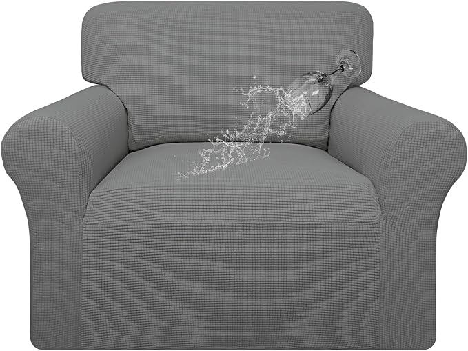 Easy-Going 100% Waterproof Chair Couch Cover, Stretch Jacquard Sofa Cover | by Easy-Going