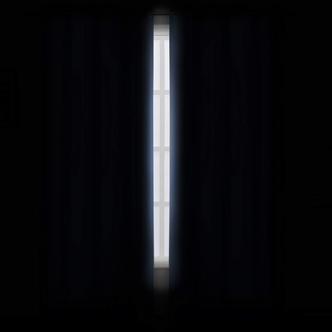 Sky Blue Blackout Curtains/38 x 54 Inch/Set of 2 Panels Thermal Insulated Room - Image 3