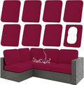 Waterproof Outdoor Cushion Covers, Stretch Patio Slipcovers | UV Resistant by hyha