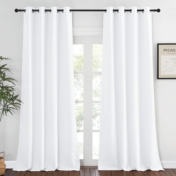 NICETOWN Bedroom Curtain Room Darkening Drapery 102 inches Length by NICETOWN