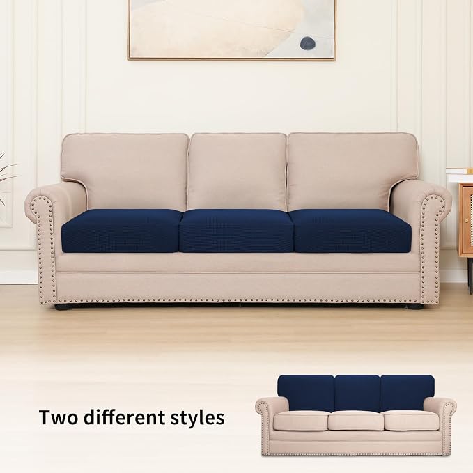 Easy-Going Stretch Individual Oversized Couch Cushion Cover Sofa Seat Furniture - Image 2