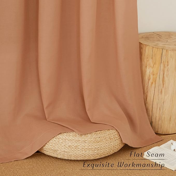 NICETOWN Linen 78 inch Curtains - Image 3