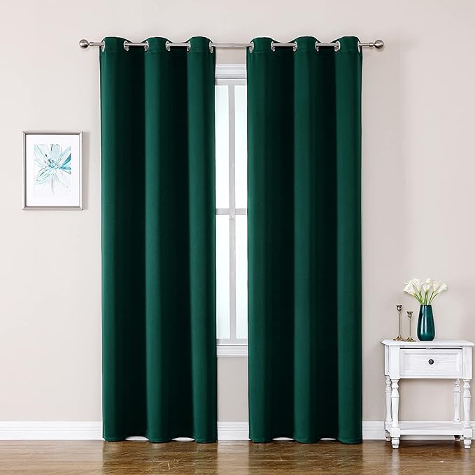 ChrisDowa Blackout Curtains for Bedroom and Living Room 84 Inches Long | 2 by ChrisDowa