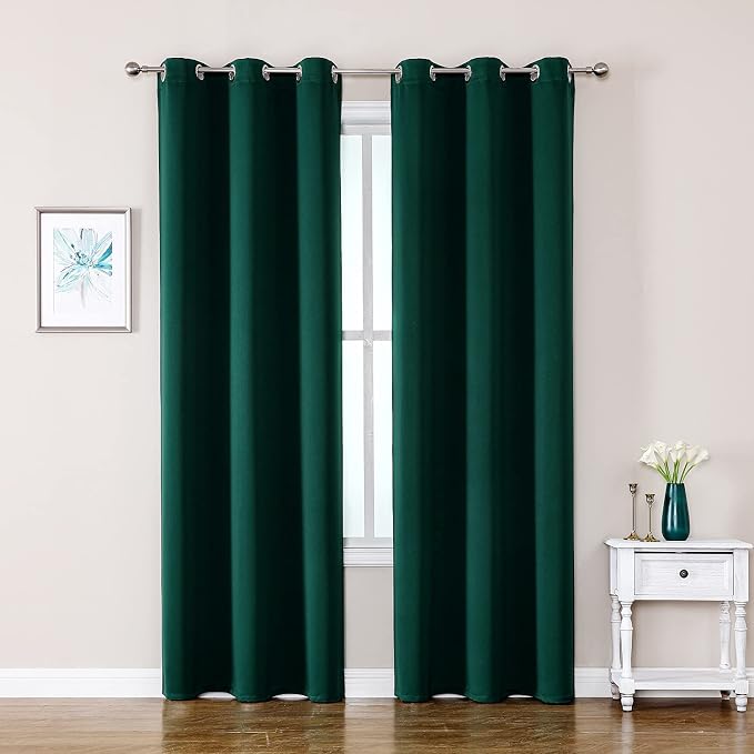 ChrisDowa Blackout Curtains for Bedroom and Living Room 78 Inches Long | 2 by ChrisDowa