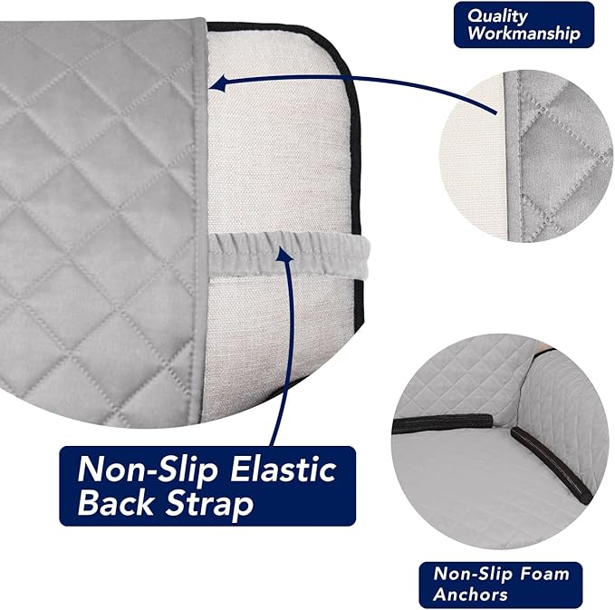 PureFit Reversible Quilted Couch Covers - Image 3