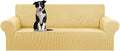 Stretch Oversized Couch Covers for Sofa Slipcover, Champagne | 1-Piece Washable by KEKUOU