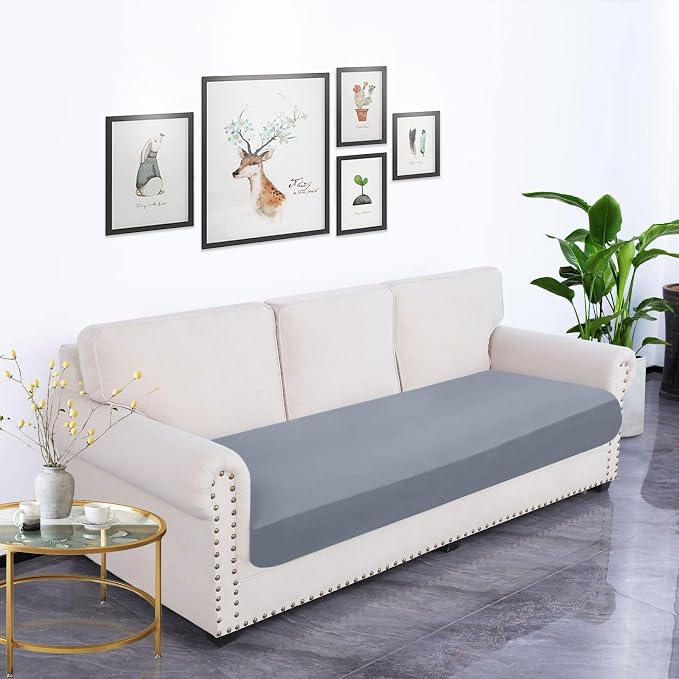 Waterproof Couch Cushion Covers, Stretch Sofa Seat Slipcovers | Stretch Fabric - Image 7