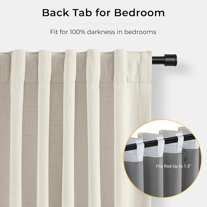 INOVADAY 100% Blackout Curtains - Image 6