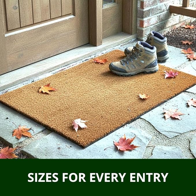 Ecomills Coco Coir Doormat, 36 x 84 in, Vinyl Backing - Image 3