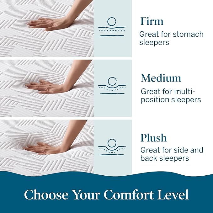 Lucid 10 Inch Memory Foam Mattress - Medium Feel - Infused with Refreshing Bamboo Charcoal and Cooling Gel - Bed in a Box - Temperature Regulating - Pressure Relief - Breathable - King Size