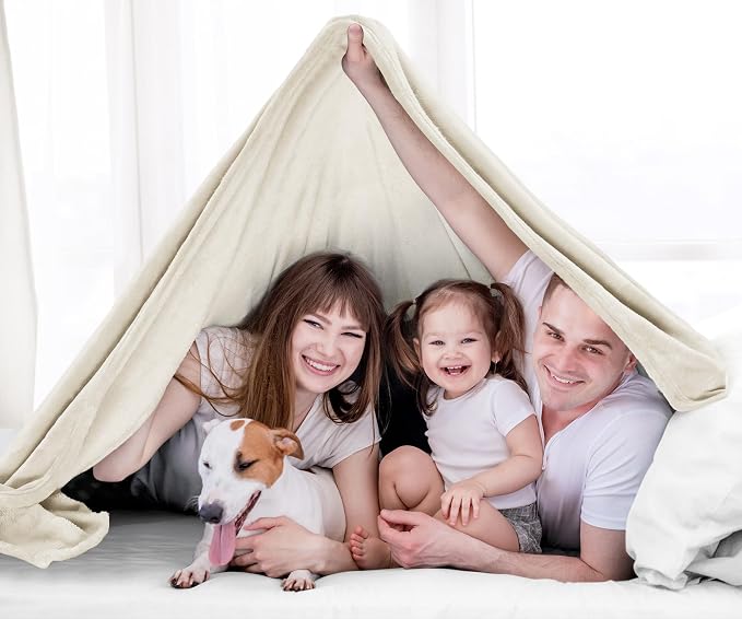 Utopia Bedding Ultra Soft Fleece Bed Blanket Twin Size Linen | Microfiber Plush - Image 9