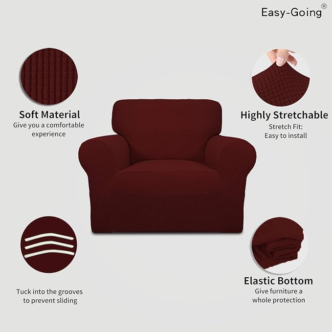 Easy-Going Stretch Chair Slipcover - Image 3
