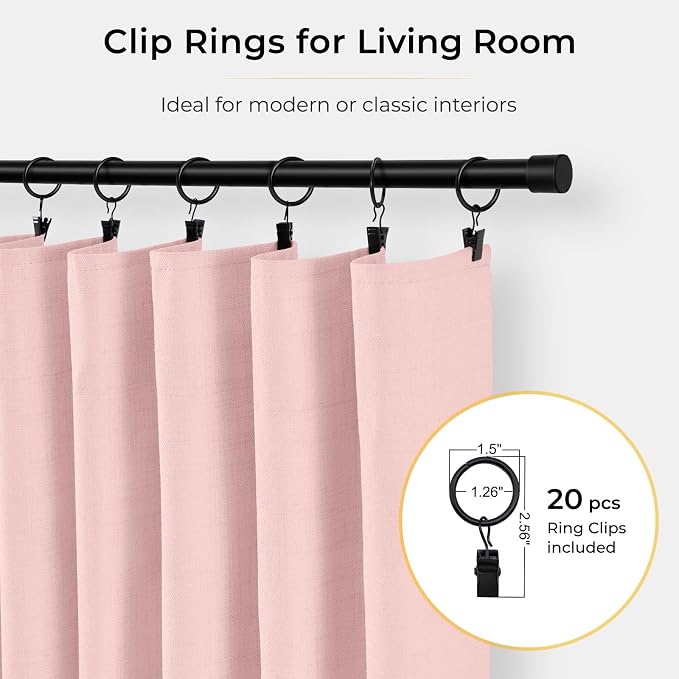 INOVADAY 100% Blackout Curtains - Image 3