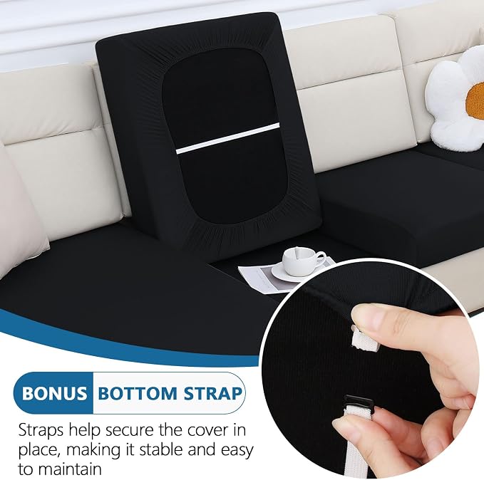 Milk Silk Couch Cushion Covers, Sofa Covers - Image 4