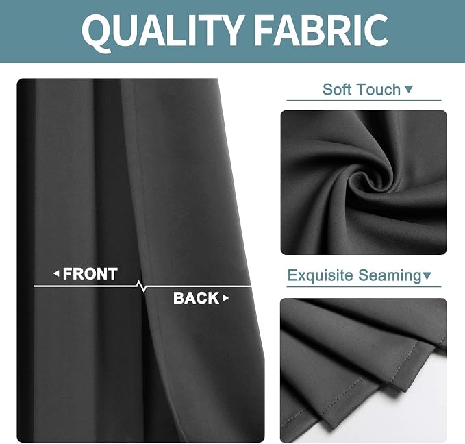 ChrisDowa Small Blackout Curtains - Image 4
