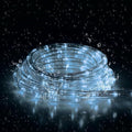 LED Rope Light, 20Ft LED Strip Lights Outdoor Waterproof Decorative Lighting for Indoor/Outdoor Decorations, Deck, Patio, Party and Bedroom Decorations (Cold White)
