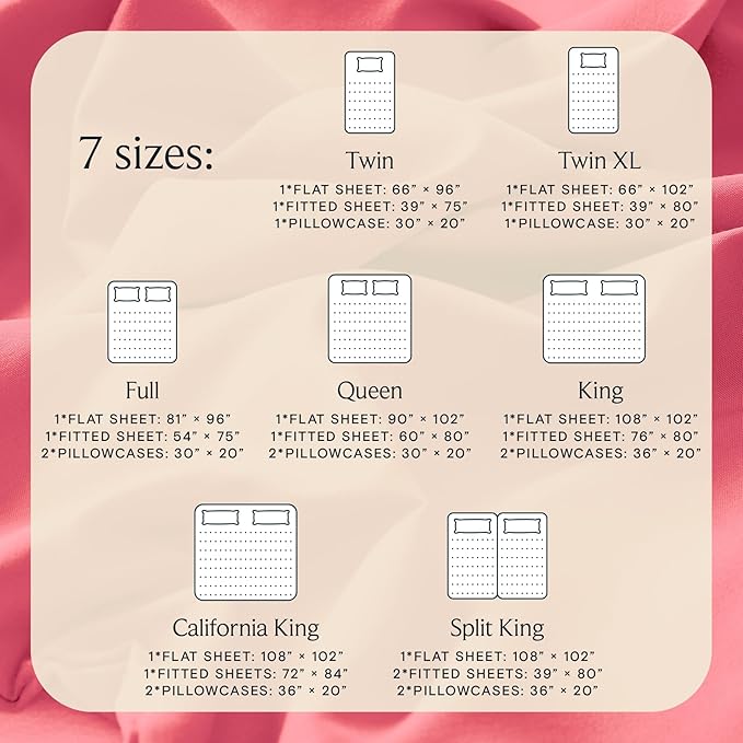 LuxClub 3 PC Sheet Set Bed Sheets Deep Pockets 16" Eco Friendly Wrinkle Free Cooling Machine Washable Hotel Bedding Silky Soft - Vermilion Twin