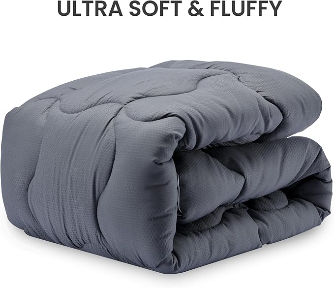 SLEEP ZONE Mattress Topper California King Cooling Mattress Pad Cover Super Fluffy Down Alternative Bed Mattress Topper 8-21 Inch Deep Pocket, Cal King