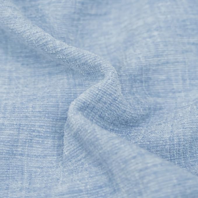CaliTime Decorative Couch Throw Pillow Covers 20 X 20 Inches Baby Blue | Pack - Image 2