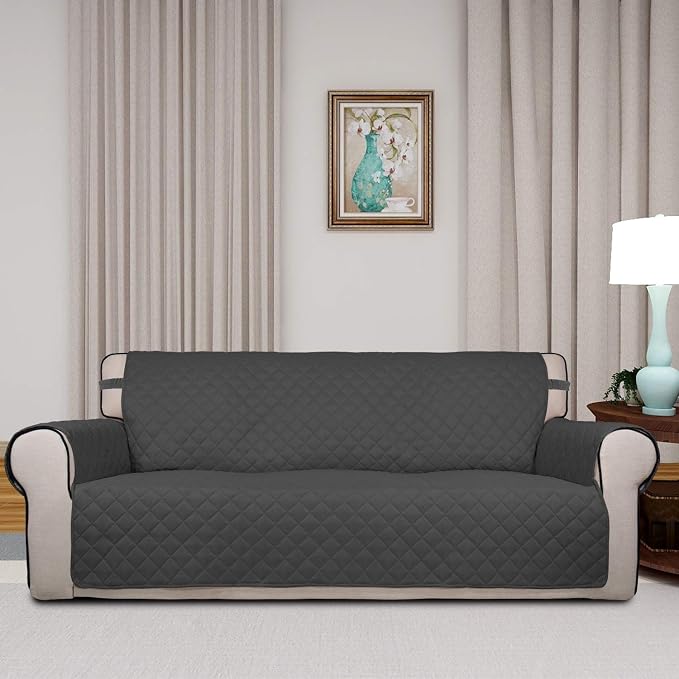 PureFit Reversible Quilted Sofa Cover Dog Couch Covers - Image 2
