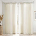 Topfinel 105 Inch Curtains 2 Panels Set, Two Packs Pinch Pleat Back Tab Linen by Topfinel