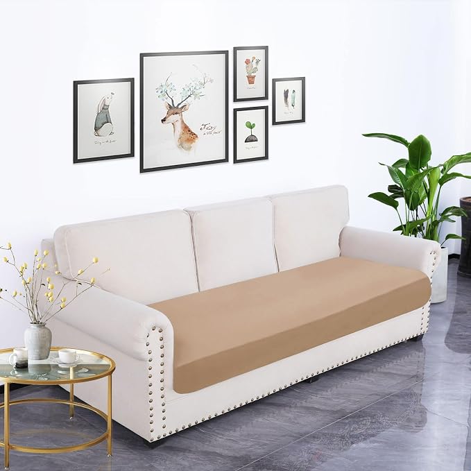 Waterproof Couch Cushion Covers, Stretch Sofa Seat Slipcovers | Stretch Fabric - Image 7