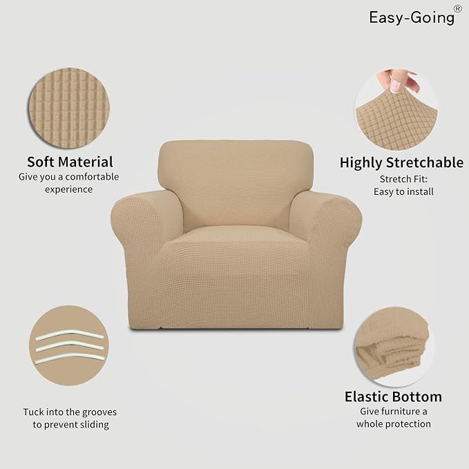 Easy-Going Stretch Chair Slipcover - Image 4