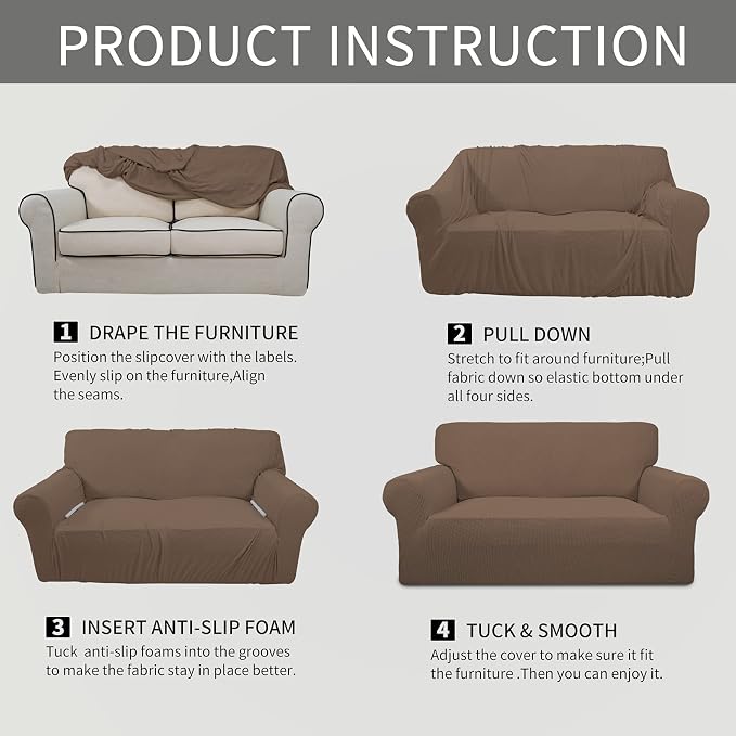 Easy-Going Stretch Oversized Chair Slipcover - Image 6