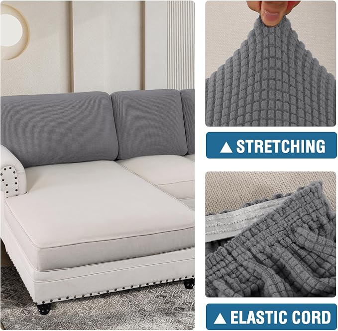 H.VERSAILTEX Backrest Cushion Covers Sectional Couch Back Cushion Covers - Image 6