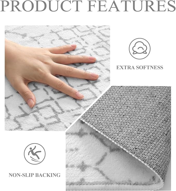 Lahome Moroccan Machine Washable Rugs 6x9 Rug - Image 4