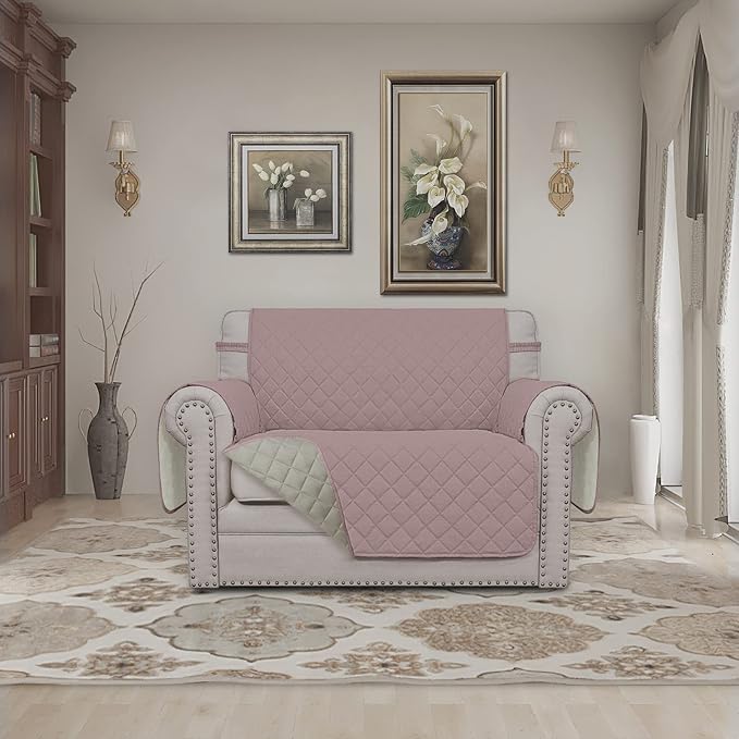 Easy-Going Reversible Couch Cover, Oversized Chair, Water Resistant Furniture - Image 2